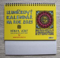 Sluníčkový kalendář 2021 - stolní