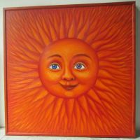 Obraz "Oranžové slunce" 44
