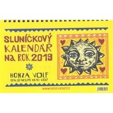 Sluníčkový kalendář 2019 - stolní