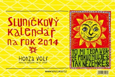 Sluníčkový kalendář 2014 - stolní