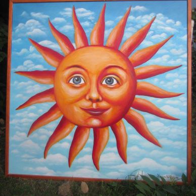 Obraz "Velké sluníčko" 16