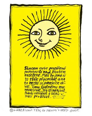 Sluncem nebe prozářené - plakát